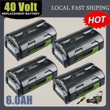 8000mAh For Ryobi 40 Volt 6.0Ah Battery High Capacity Lithium ion OP4050 OP40602