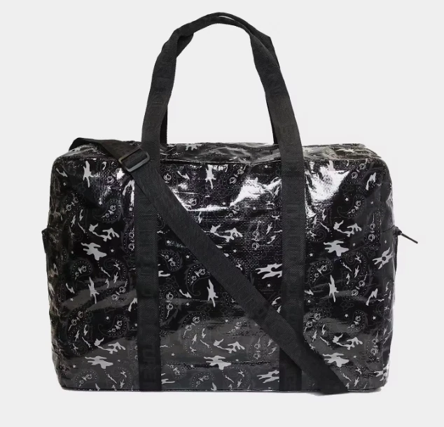 Culture Kings Not For Sale NFS Large Black Paisley Tarp Bag eBay