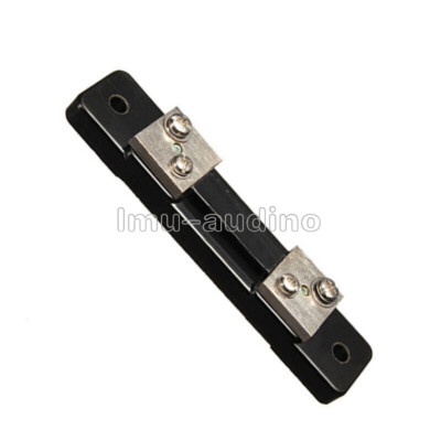 1pc 50A 75mV DC Shunt Resistor for Amp Meter Analog Panel Ammeter Volt Meter