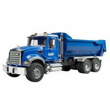 BRUDER MACK GRANITE HALF-PIPE DUMP TRUCK 02823