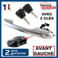 TüRgriff Schloss Zylinder Vorne Links Fahrerseite FüR Alfa 147