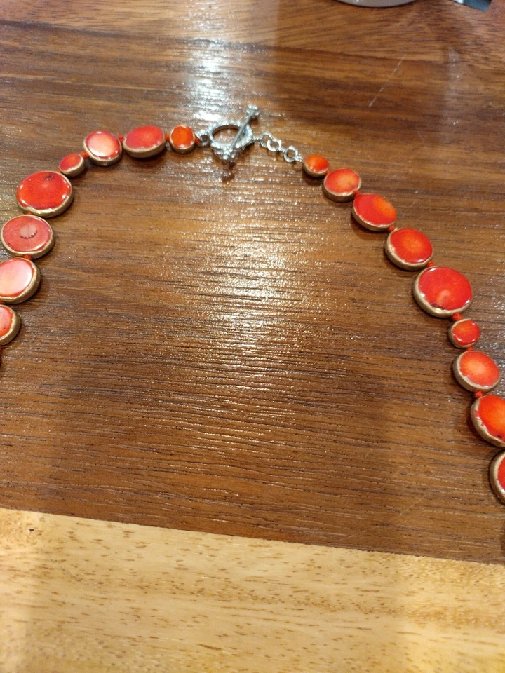 qvc fine jewelry Necklace With Red Gemstones - Image 2 of 3