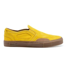 State Footwear Skateboard Shoes Keys Mustard/Gum Suede Mens
