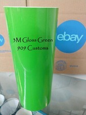 3m Green 10 Racing Stripes Vinyl Graphic Sticker Decal 10 Inch X 36 Feet