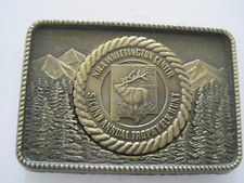 Belt Buckle NRA Whittington Center Second Annual Trophy Elk Hunt