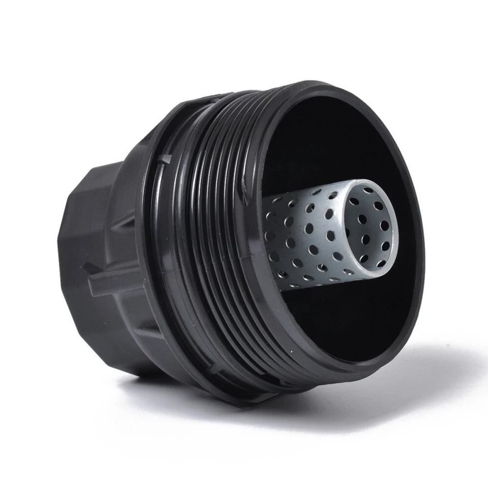 Black Oil Filter Cap Cover 15650-38020 for Toyota 4Runner FJ Tundra for Lexus - Image 2 of 4