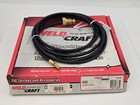 Weld Craft 45V03 Power Cable 12.5 Feet Replacement For Tig Welding Applications