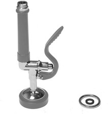MSTJRY Commercial Sink Sprayer Pre Rinse Spray Valve with Handle Grip Gray