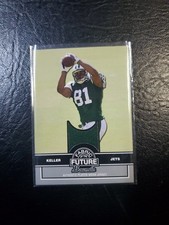 2008 Bowman Fabric of the Future #FFDK Dustin Keller jersey Jets