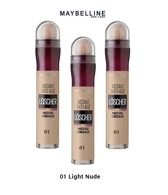 Maybelline Instant Anti-Age Eraser Multi Purpose Concealer 01 Light/Nude 3PK