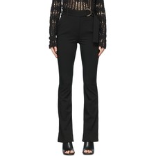 ACNE STUDIOS Pemilia Pant High Waist Flare Bootcut Belted Trousers Wool Blend