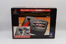 Hori Fighting Stick HPS-71 PS1 PlayStation Japón Joystick Arcade Probado en Caja