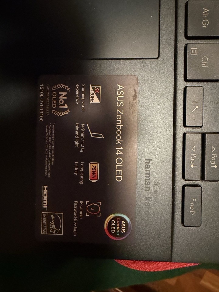 asus zenbook 14 oled
