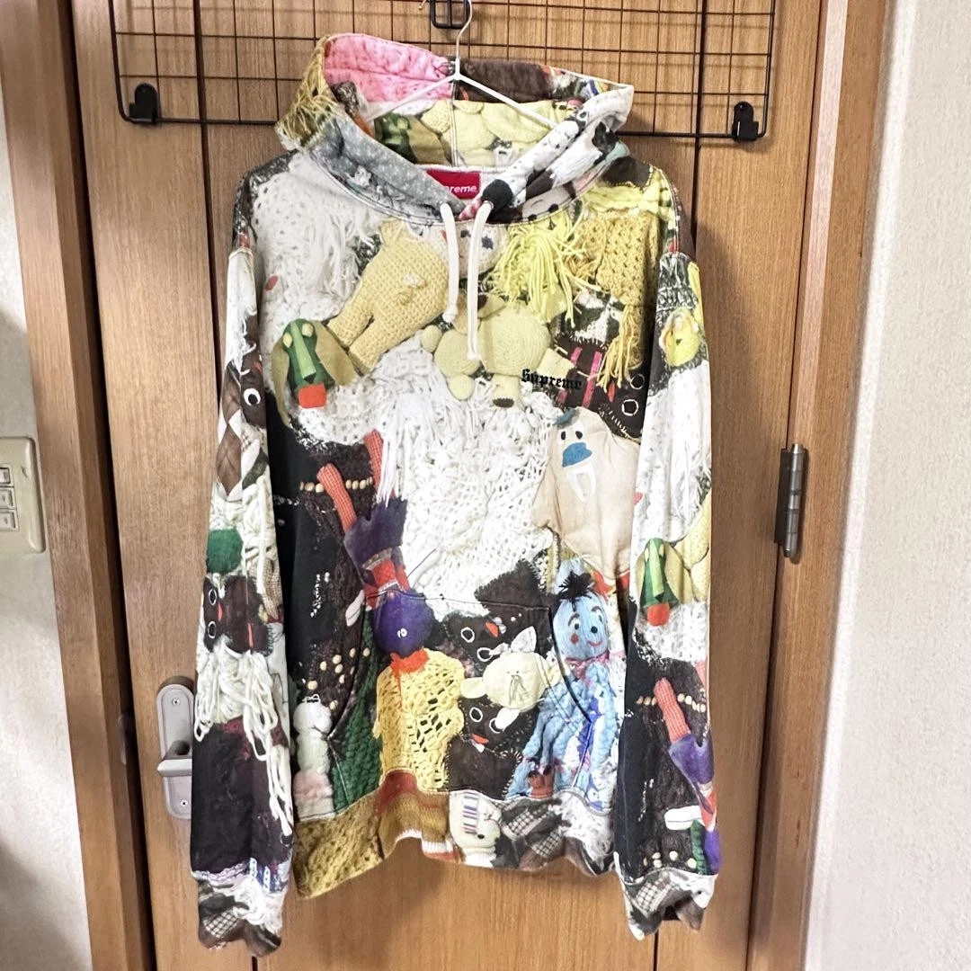 Supreme Homme M 18Aw Mike Kelley Sweat à Capuche Iconic Streetwear Rare Occasion Limitée