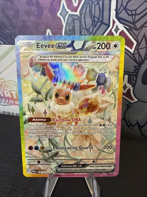 Eevee ex #167 (Prismatic Evolutions (2025))