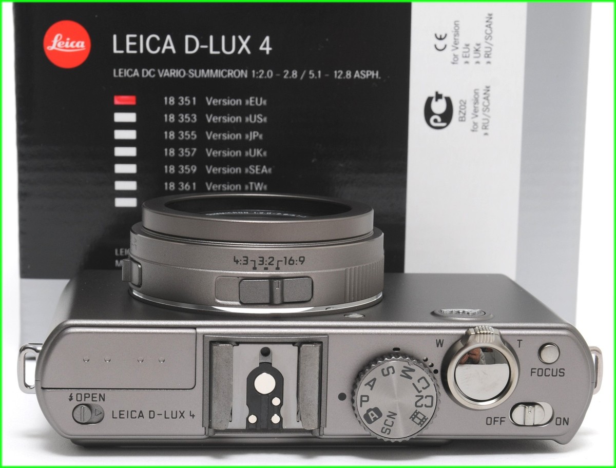 【極美品】LEICA D-LUX 4 ライカ デジタルカメラ 豪華セット 楽天市場】ライカ LEICA D-LUX 4 コンパクトデジタルカメラ 【中古