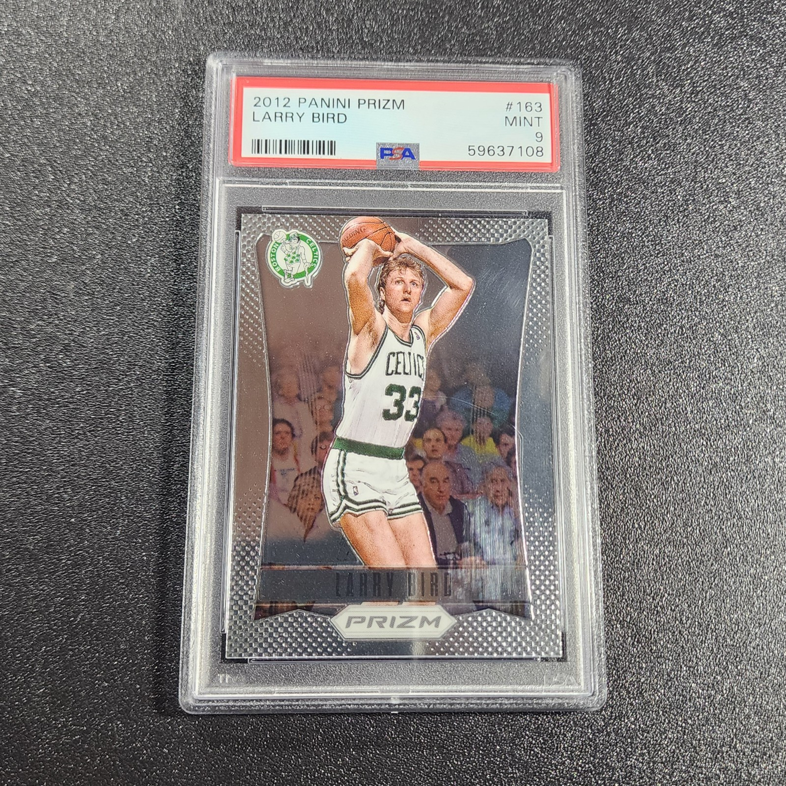 2012 Panini Prizm Larry Bird Psa9