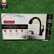 Delta Shiloh Single-Handle Pull-Out Sprayer Kitchen Faucet w/ ShieldSpray