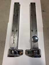 Jaguar Chromed Cam Covers Right Left 6 Cyl Xk Engine E-type Xj6 Xk150 Mk2 Mk10
