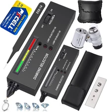 Professional Diamond Tester Pen, High Accuracy Jewelry Diamond Tester, Electr...