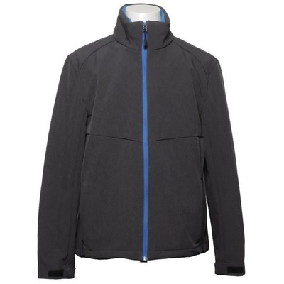 Angelo Litrico, Softshelljacke, Herren, Größe: L, Grau/Blau #2NV