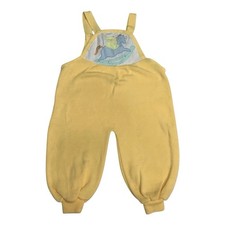 Vintage Overalls Baby Bibs 18 Embroidered Months