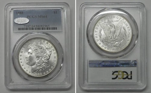 1888 Morgan Dollar, PCGS MS64 Littleton Select  #1965
