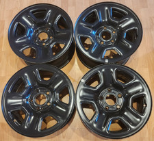 17" JEEP WRANGLER, GLADIATOR FACTORY OEM STEEL WHEELS RIMS 17x7.5 2018-2025