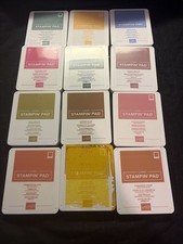 Stampin' Up LOT Of 12 2021-24 IN COLOR Ink Pads, Some New