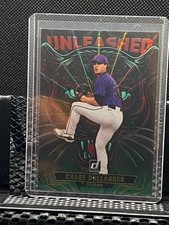 Chase Dollander 2025 Donruss Unleashed Green Laser  - Rockies