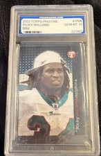 2003 Topps Pristine Minis Ricky Williams #PM8 Miami Dolphins PGS Graded Mint 10￼