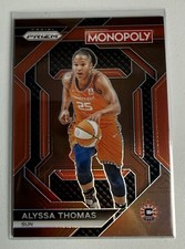 Alyssa Thomas #WNBA10 2024 Panini Prizm Monopoly WNBA All-Star Brown 136/249