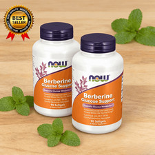 NOW Foods Berberine 90 Softgels For Blood Sugar Support And Metabolic Health