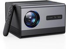 Portable Mini Projector with 5G wifi 6 and bluetooth 800 ANSI Outdoor 4K 1080P