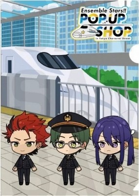 Ensemble Stars!! Clear File A4 POP UP SHOP Tokyo Character Street Collectible