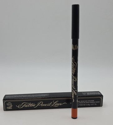 KVD Kat Von D Tattoo Pencil Liner Long-Wear Gel Eyeliner 140 URANIUM ORANGE NIB