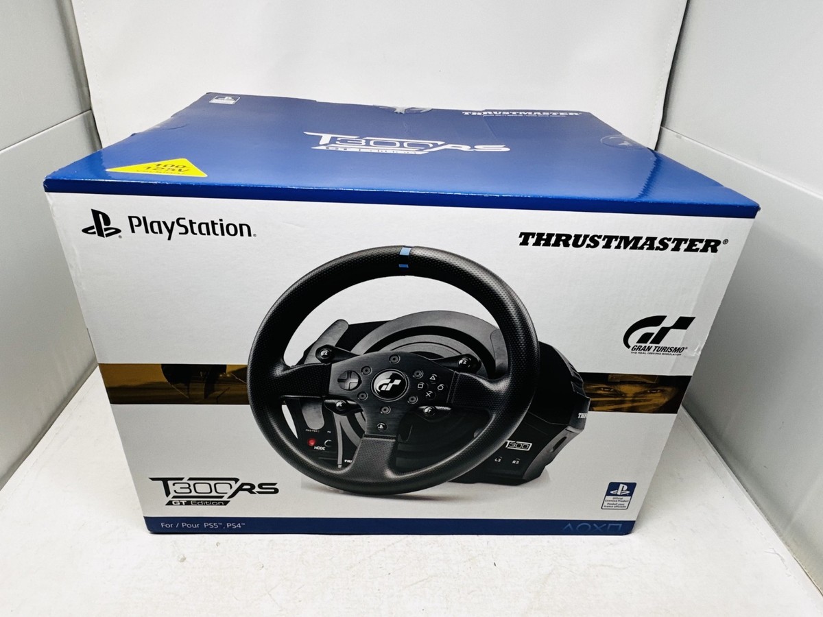 Thrustmaster T300 RS GT Racing Wheel For PS5 PS4 PS3 - NEW, SEALED