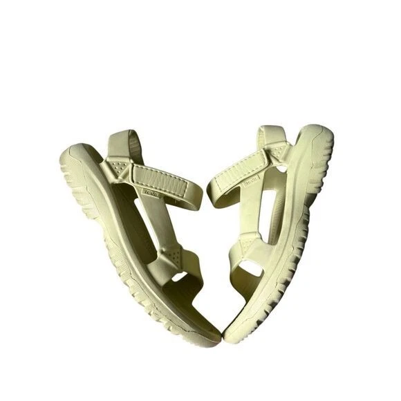 Sandalias Teva Hurricane Drift con tira trasera punta abierta amarillas talla 7 Foto 2 de 4