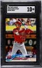 2018 Topps Update Shohei Ohtani Rookie Card RC #US285 SGC 10