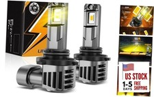 Fog Lights, 3000K 12000LM Super Bright 600% Brighter, 9006 Golden Yellow