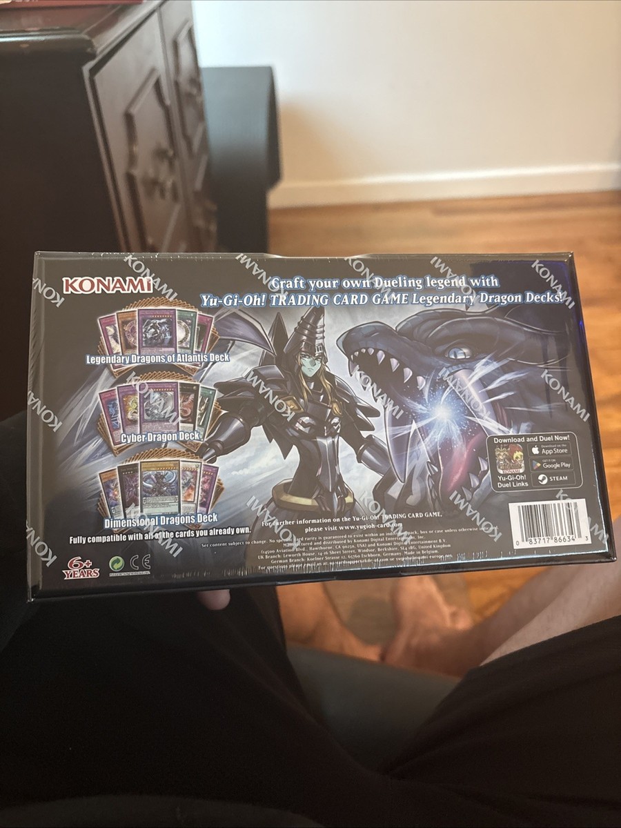 Yugioh Legendary DRAGON Decks Box Set Brand New Factory Sealed! Yugioh Legendary DRAGON Decks Box Set Brand New Factory Sealed!