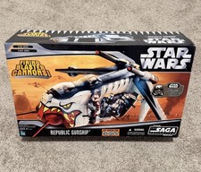 Star Wars The Saga Collection Clone Wars Republic Gunship 2006 Hasbro New in Box