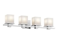 Kichler 45152 Tully 4 Light 32"W Vanity Light - Chrome