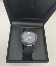 Movado SE Extreme Swiss Automatic 44 mm PVD w Rubber Strap 12.1.82.1138