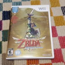 The Legend of Zelda: Skyward Sword Box, Manual Inserts Nintendo Wii NO GAME DISC