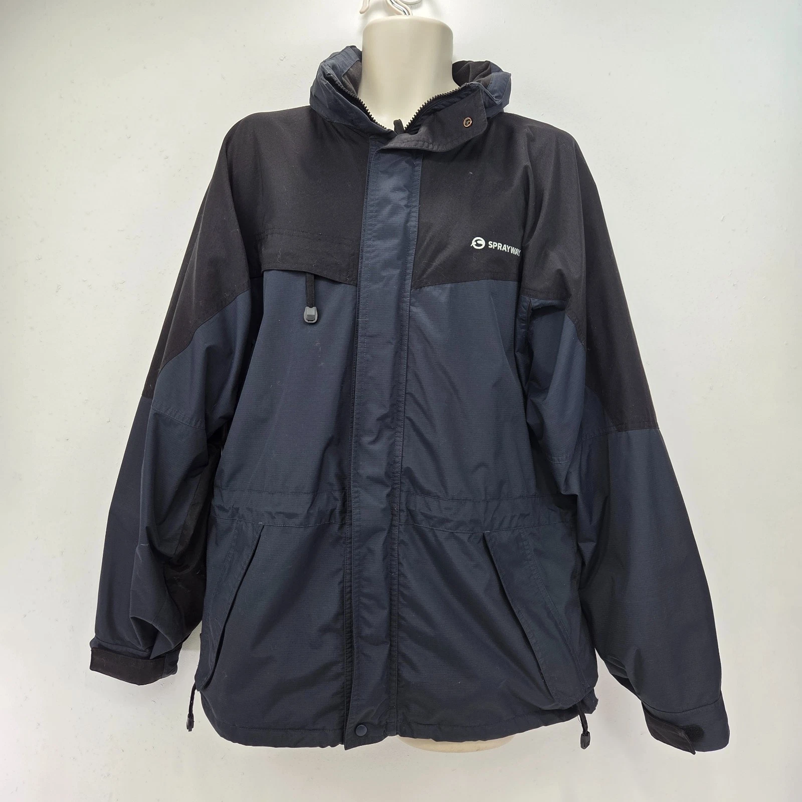 Sprayway Hydro Dry Jacket Men’s Medium Hooded Waterproof Windproof Walking