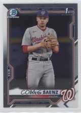 2021 Bowman Draft Chrome Dustin Saenz #BDC-14 17tm