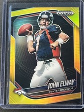 2025  Panini Prizm Black John Elway Gold Denver Broncos Football /10