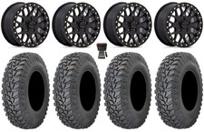 Grenade KS235 Bdlk 15" Wheels Bk 33" Parallax Tires UForce U10 Pro / U10 XL Pro