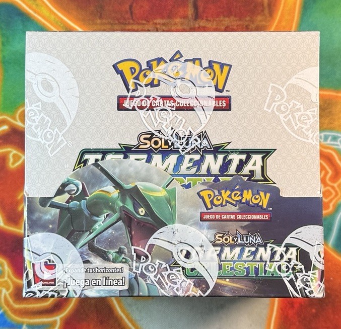 pokemon sun and moon booster box ebay Pokemon SPANISH Sun & Moon Celestial Storm (Tormenta Celestial) Booster Box  NEW